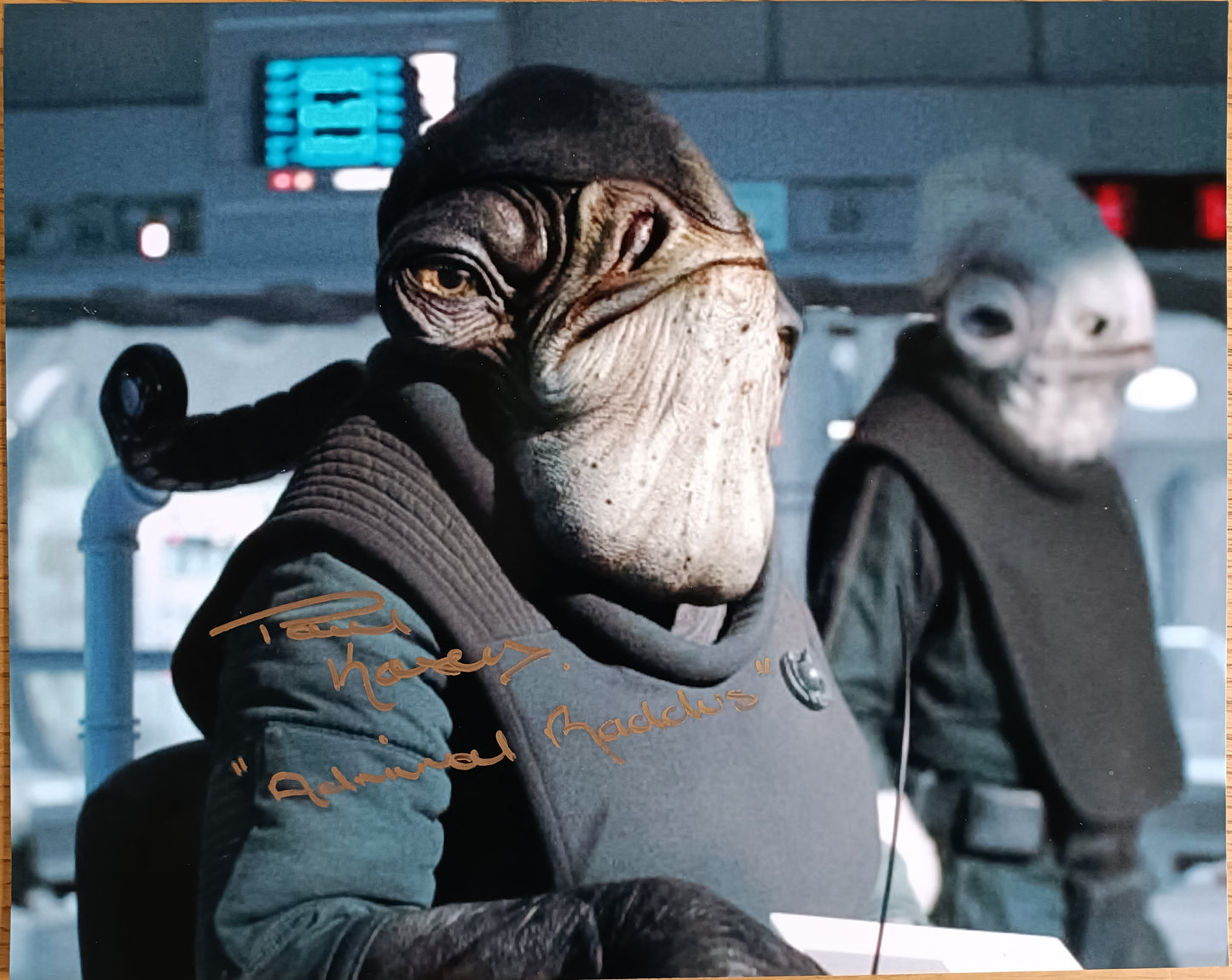 paul kasey admiral raddus 8x10 gold