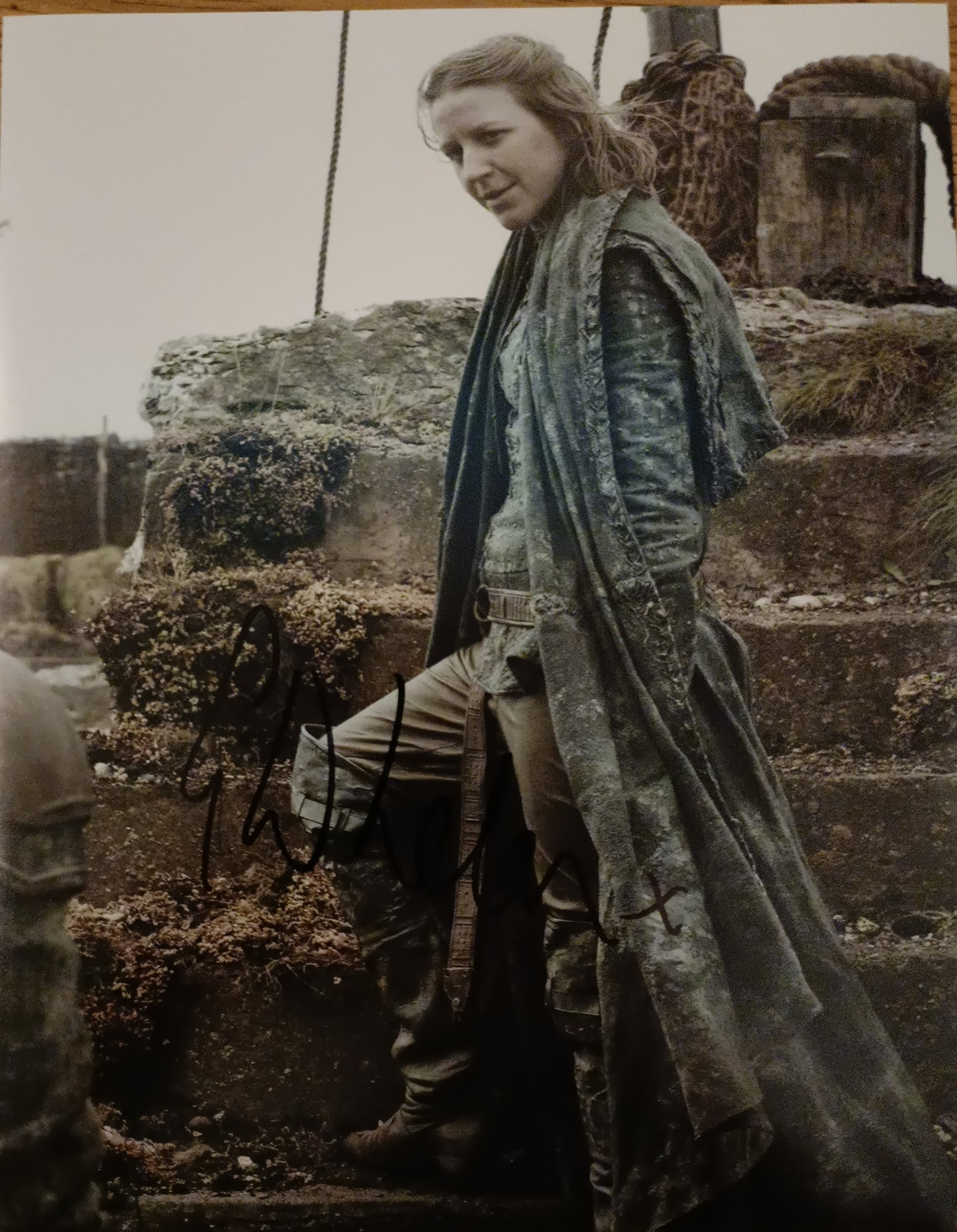 Gemma Whelan 8X10 Signed in Black