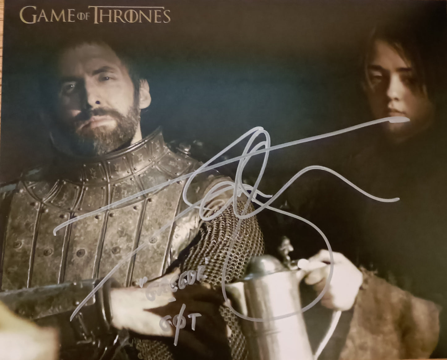 Ian Whyte 8x10 Signed in Silver