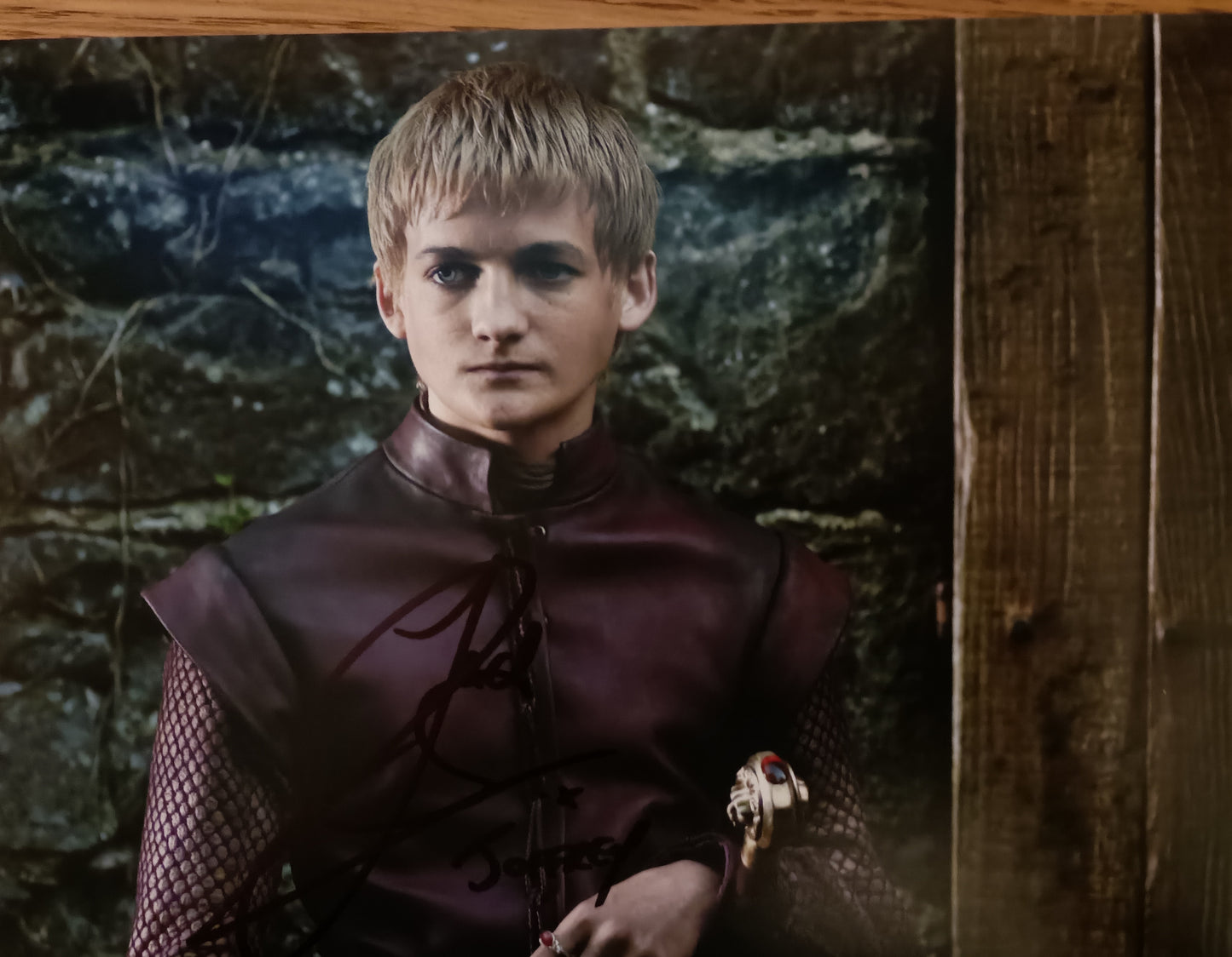 Jack Gleeson  8 X 10 Signed in Black